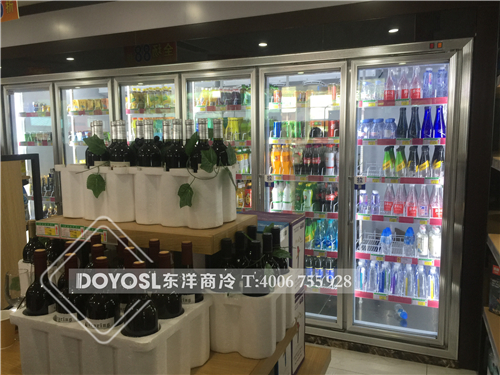 廣州市番禺區(qū)屏都加油站飲料倉儲柜-飲料冷藏倉儲柜案例